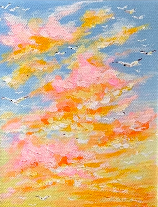 Cotton Candy Clouds